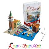 Cubic Fun - 3D Puzzle Set Stadt Venedig Italien Geschenkbox