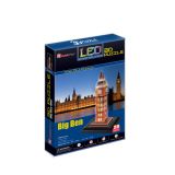 Cubic Fun - 3D Puzzle Big Ben Elizabeth Tower London England mit LED Beleuchtung