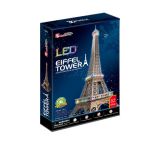 Cubic Fun - 3D Puzzle La Tour Eiffel Eiffelturm Paris Frankreich mit LED Beleuchtung
