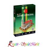 Cubic Fun - 3D Puzzle Fatima Cathedral Kathedrale Basilica Antiga Fatima Portugal Mittel
