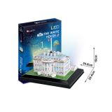 Cubic Fun - 3D Puzzle The White House Weies Haus Washington USA mit LED Beleuchtung