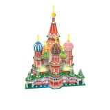 Cubic Fun - 3D Puzzle St.Basil's Cathedral Basilius Kathedrale Moskau Russland LED