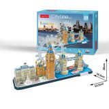 Cubic Fun - 3D Puzzle Stadtansicht City Line London England